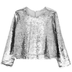 Ganni Sequined Top